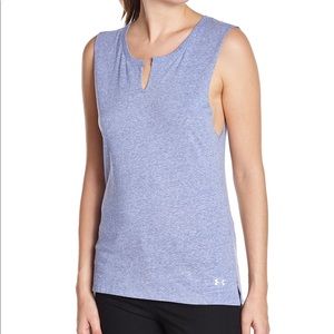 UNDER ARMOUR CHARGED COTTON®️SLEEVELESS CREW